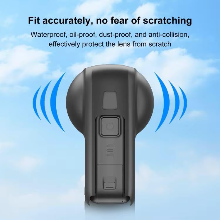 Image of Yantralay All-in-One Silicone Camera Full Body Protective Case Compatible with D JI Os mo 360 | Waterproof Shockproof Body & Lens Protector | Lightweight Scratch-Resistant Outdoor Case