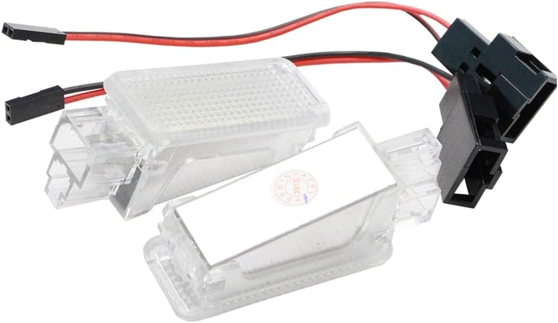 Lampa wewnętrzna LED z uprzejmym zezwoleniem, lampa do bagażu, oświetlenie drzwi do Au-di A3 S3 A4 S4 RS4 A5 S5 A6 S6, lampa podłogowa LED do V-W, Golf Scirocco Tiguan Touareg Passat