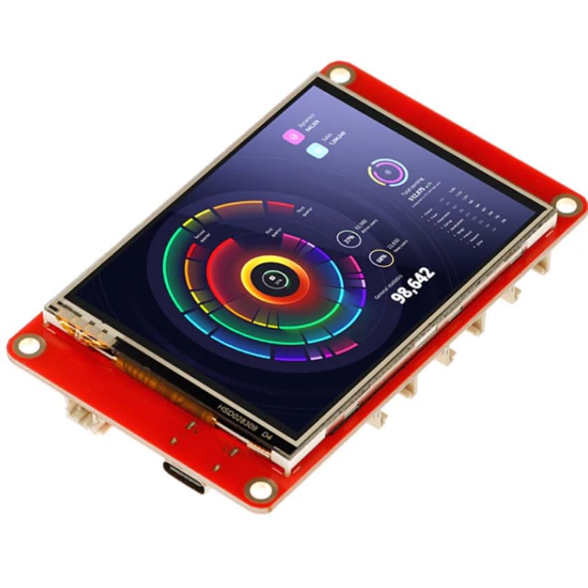 Robocraze Elecrow ESP32 Display-2.8 Inch HMI with Touch Screen - High Resolution, WiFi, Bluetooth, LVGL Support With Acrylic Case (B0DDL3TFJ8) Amazon Price History, Amazon Price Tracker