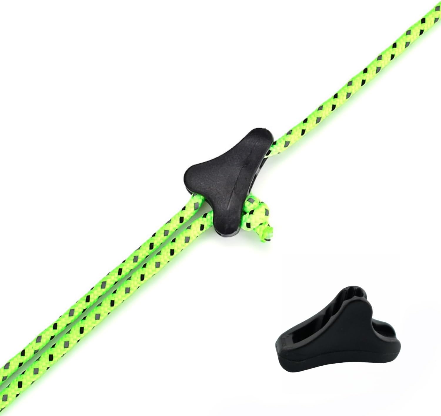 15PCS Tent Rope Adjusters Anti Slip Adjustable Tool Sky Screen Accessories Plastic Fasteners Cable Tensioner
