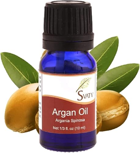 SVATV ARGAN - Aceite esencial de grado terapéutico, aceites de aromaterapia, aceite de fragancia para difusor, yoga, masaje y cuidado personal, 0.3