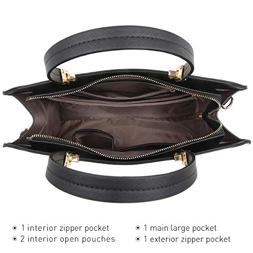 Bolso Dasein para mujer con asa superior y billetera miniatura 5