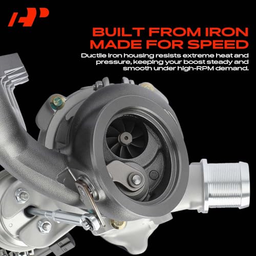 A-Premium Turbo Turbocharger and Complete Installation Kits Compatible with Buick, Chevy Vehicles - 1.4L Turbo - Encore 2013-2021, Cruze 2011-2015, Sonic 2012-2020, Trax 2013-2021 - Replaces 55565353 by A-Premium - Used condition - Image 3