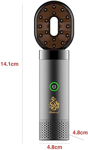 Miniatura 6 de Quemador de incienso electrónico eléctrico difusor de aroma fragancia árabe Bakhoor árabe incienso incensario para exteriores, hogar, escritorio,