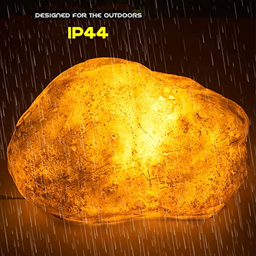Solar Rock Lights, Outdoor Solar Landscape Garden Light, Simulation Stone Lamp, Waterproof Landscape Decorative Night Lights For Lawn, Patio, Yard, Walkway, Pathway, 56X42X31Cm #TOP3