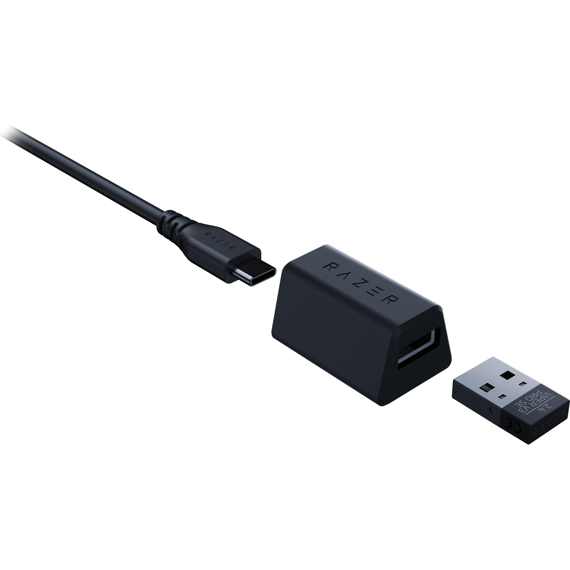 Razer Ratón inalámbrico para Juegos Viper V3 Pro SE: Ligero 54g - Dongle de Voz 1K - Sensor óptico de 35K dpi - Interruptores ópticos Gen3 - Forma simétrica - 8 Controles programables - 95 Horas
