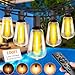 Produktbild 30m LED Lichterkette Außen Strom mit Fernbedienung, Wetterfest Lichterketten Glühbirnen mit Bruchsicheren Retro Birnen, Dimmbar Outdoor Aussenlichterkette für Terrasse Balkon Garten Party Pavillon