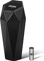 Vista 9 de HOTOR Cubo de basura para automóvil con tapa, 1 paquete, accesorios de automóvil para interior, cubo de basura a prueba de fugas con 15 bolsas