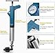 NiC IS COCNG Drucktoiletten-Entstörer, Hochdruck Toilettenkolben, Toiletten Pümpel,Rohrreiniger,WC Verstopfung Entfernen WC pümpel 4 in 1 Toilet Plunger für Toilette/Waschbecken/Badewanne/Bodenablauf