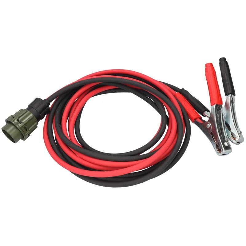 SAMETRUCK NATO Überbrückungskabel 5m 35mm2 1600A Starthilfekabel Starterkabel Stecker LKW