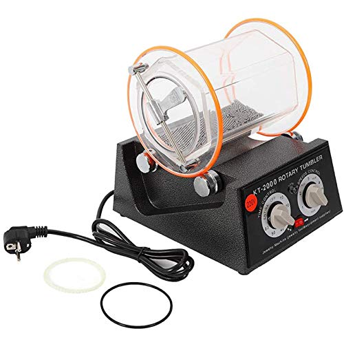 GEJLELDS Pulidor Giratorio de Superficie de joyería, Rotary Vaso Superficie pulidora, joyería Pulido máquina, Acabado Pulido, de 5 kg 220 V