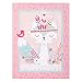 Trend Lab Wild Forever Canvas Wall Art, Blue/Tan/Pink/White