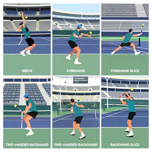 SCIENSWING Tennis Swing & Serve Trainer, Retractable Click Feedback Training Tool, Improve Rhythm and Fluidity of Serve, Forehand, Backhand, Smash, Slice, Warm Up Stick for Indoor & Outdoor Practice by SCIENSWING - Used condition - Image 6