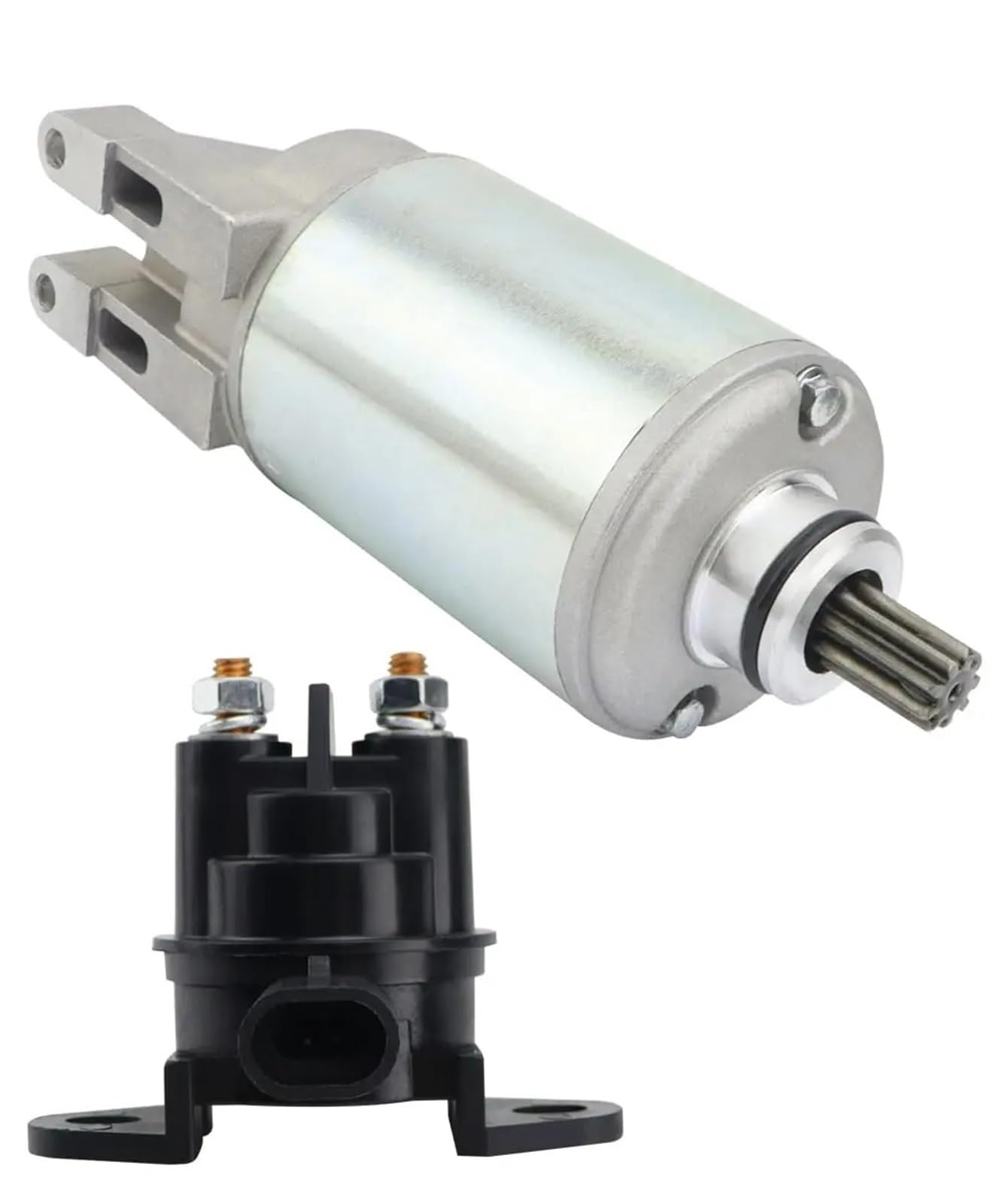 Motorino avviamento Per Bombardier Traxter 500 1999 2000 711-296-120 711296120 18819 410-52115 Traxter 500 2000 Avviamento E Relè