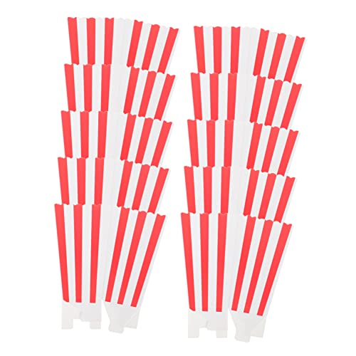 Alipis 48pcs Movie Night Popcorn Containers Popcorn Boxes French Fries Box Party Snack Bags Fried Food Containers