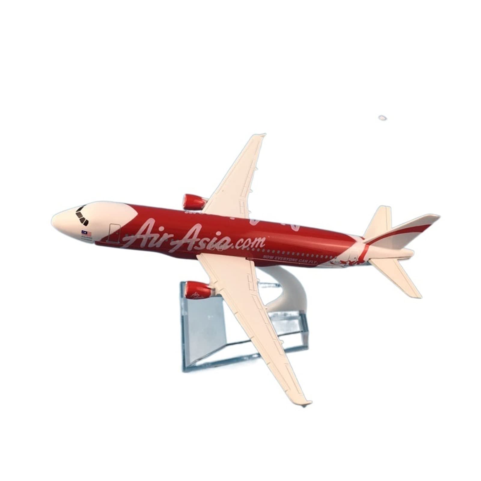 Die-casting Aircraft For: Aircraft Model A320 Air Asia Aircraft A320 16cm Alloy Aircraft Model Static Display Model Collect