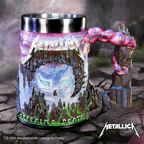 Nemesis Now Metallica Creeping Death Tankard, Heavy Metal Collectible Drinkware, Officially Licensed Merchandise by Nemesis Now - Image 8