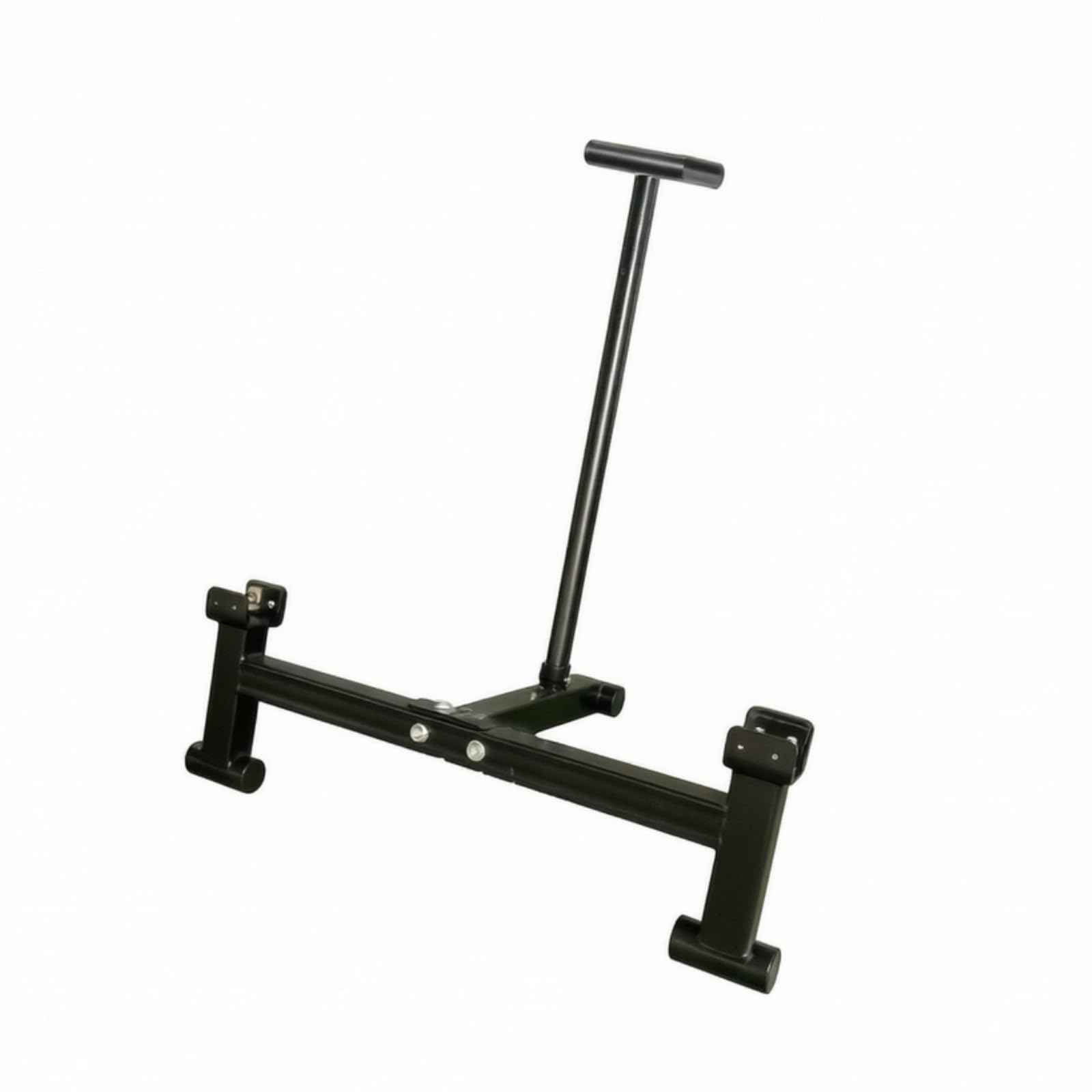 Milageto Soporte para Barra de Pesas Elevador Gato de Peso Jack de Barra Rack de Placas con Construcción Sólida y Estabilidad para Levantes Pesados Apto