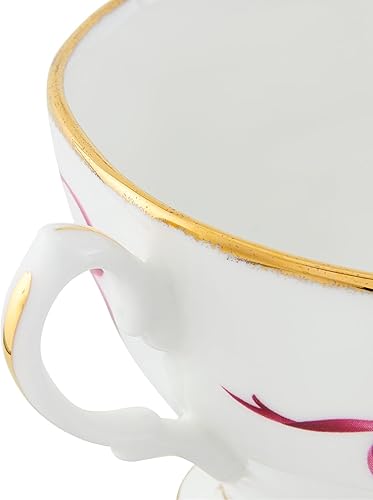 Miniatura 3 de Juego de taza y platillo de té, diseño de rosas del campo, SET DE TAZA DE TÉ Y PLATILLO