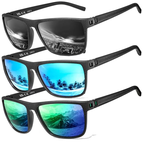 Perfectmiaoxuan Gafas De Sol Polarizadas Para Hombres Y Mujeres Perfectmiaoxuan Gafas De Sol Polarizadas Para Hombres Y Mujeres