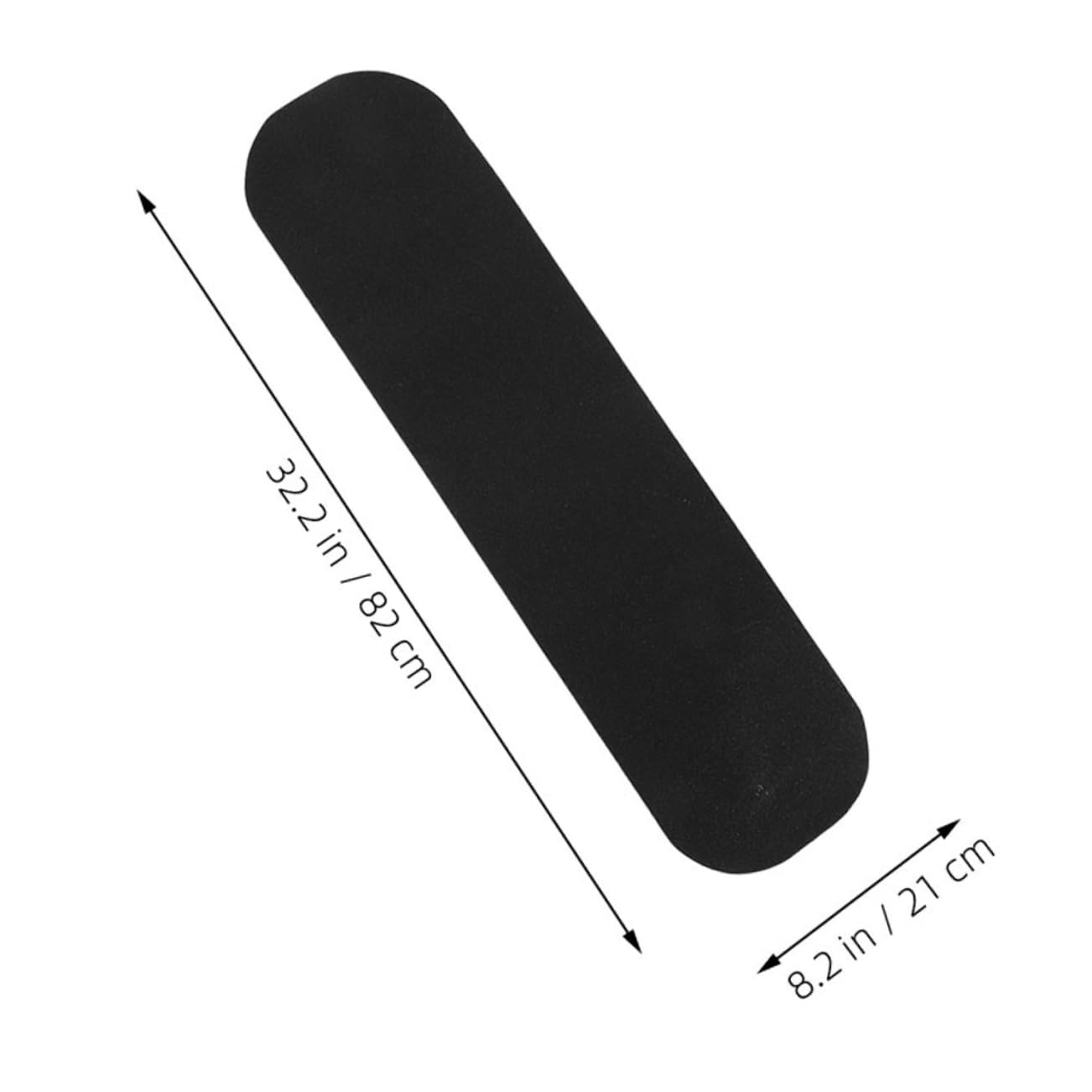 ibasenice 3 Ensembles Bande Antidérapante Skateboard Professionnelle Abrasives Résistantes Et Durables Pour Accessoires De Skateboard 4 Pièces * 3