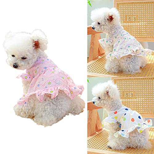 Disfraz para perro vestido de cumpleaños talla M miniatura 2