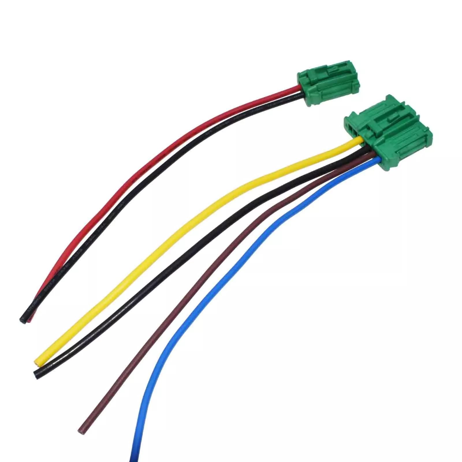 Remplacement du connecteur électrique de la prise de résistance de chauffage pour C2 C3 C5 207 406 607 1007 Scénic II Megane II Clio III Twingo Micra numéro de pièce 7701207718 7701048390 6441L2