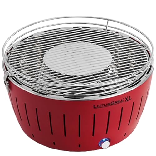 Barbacoa portátil rápida LotusGrill XL con carbón sin humo 3