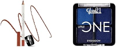 21 Lip Liner For Clean Contoured Lip Creamy- 11 Cosmo Brown Little One 4-in-1 Eyeshadow Palette Ultra pigmented, Easy to blend Long Lasting Eye Make Up Kit |Wild Out-07