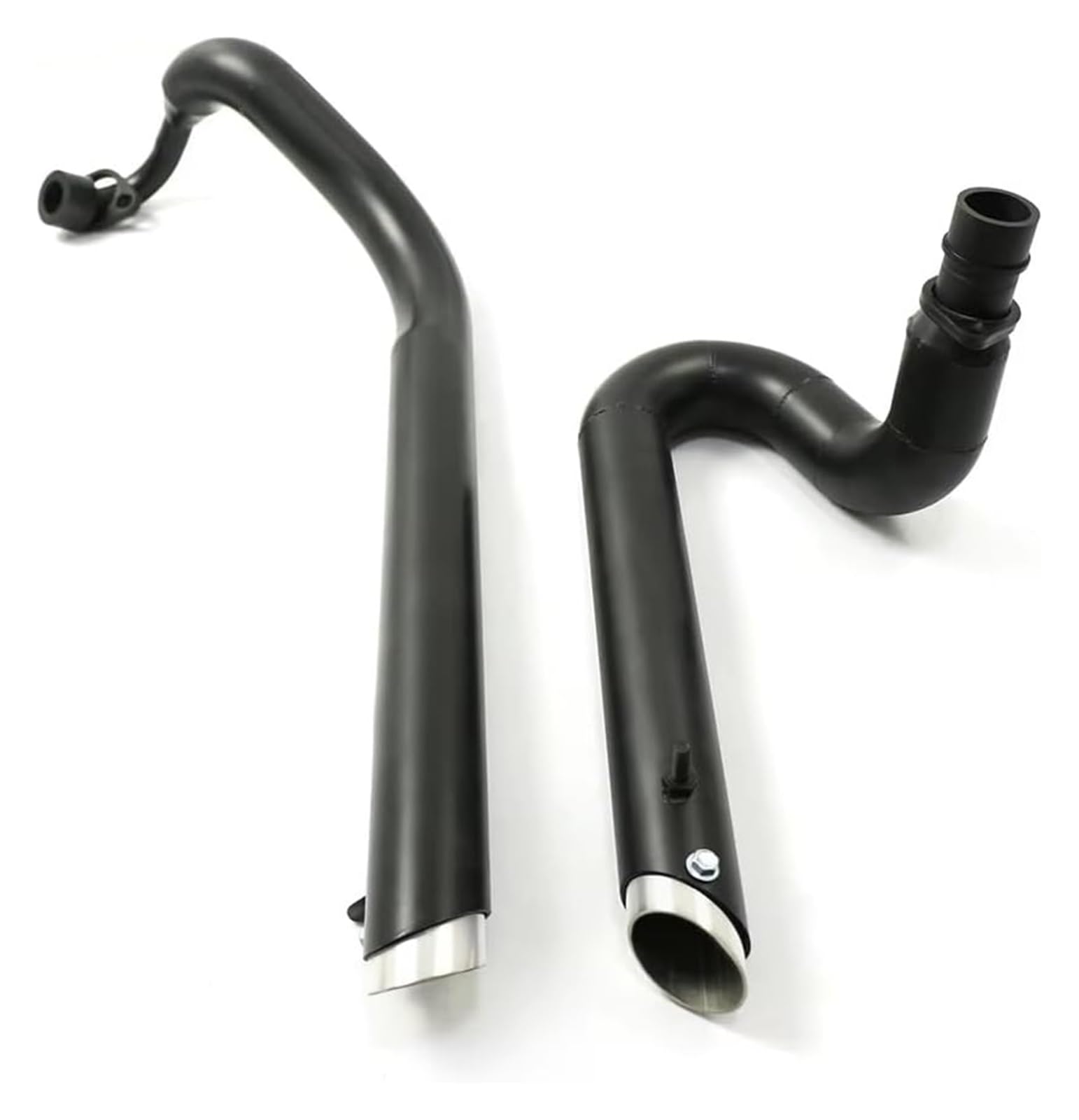 Silenziatore Di Scarico Per Yamaha Per V Star 650 Per XVS650 Per XVS400 Per DS650 400 Per Dragstar Silenziatore Tubo Di Scarico Per Moto(Cromo)