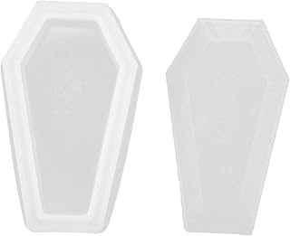 Kit de molde de caixão, molde leve de caixão, para DIY para decoração ao ar livre, o melhor presente para amigos (caixão 2044A + capa tipo B, um conjunto de moldes)