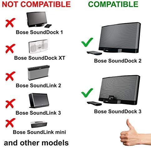 HQRP AC Adapter Comaptible with Bose SoundDock Series II 2 System PSM36W-208 293247-006 310583-1120 310583-1200 310583-1300 PSC36W-208 - Image 3