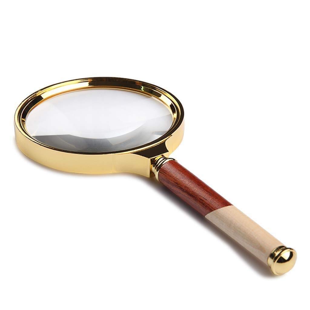 SaryEdge Magnifyings,Educational Hobby Magnifiers, Handheld Magnifying Glass for The Elderly Reading Professional Optical Electronic Repair Children's Portable Hd Expansion Mirror,