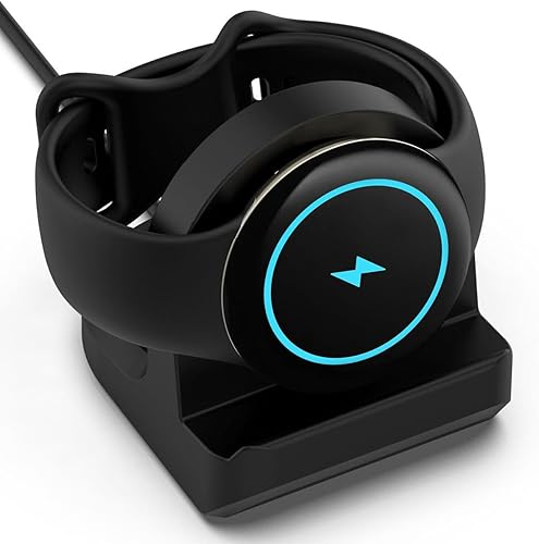 Miimall Soporte de cargador compatible con cargador Google Pixel Watch 2, estación de carga de silicona antideslizante para Pixel Watch 2, soporte