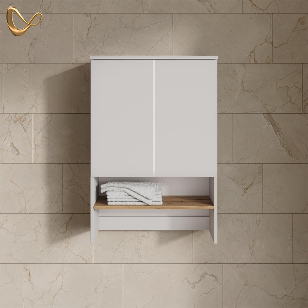 Livinity Commode à Langer Torino, Blanc, XL avec tiroirs