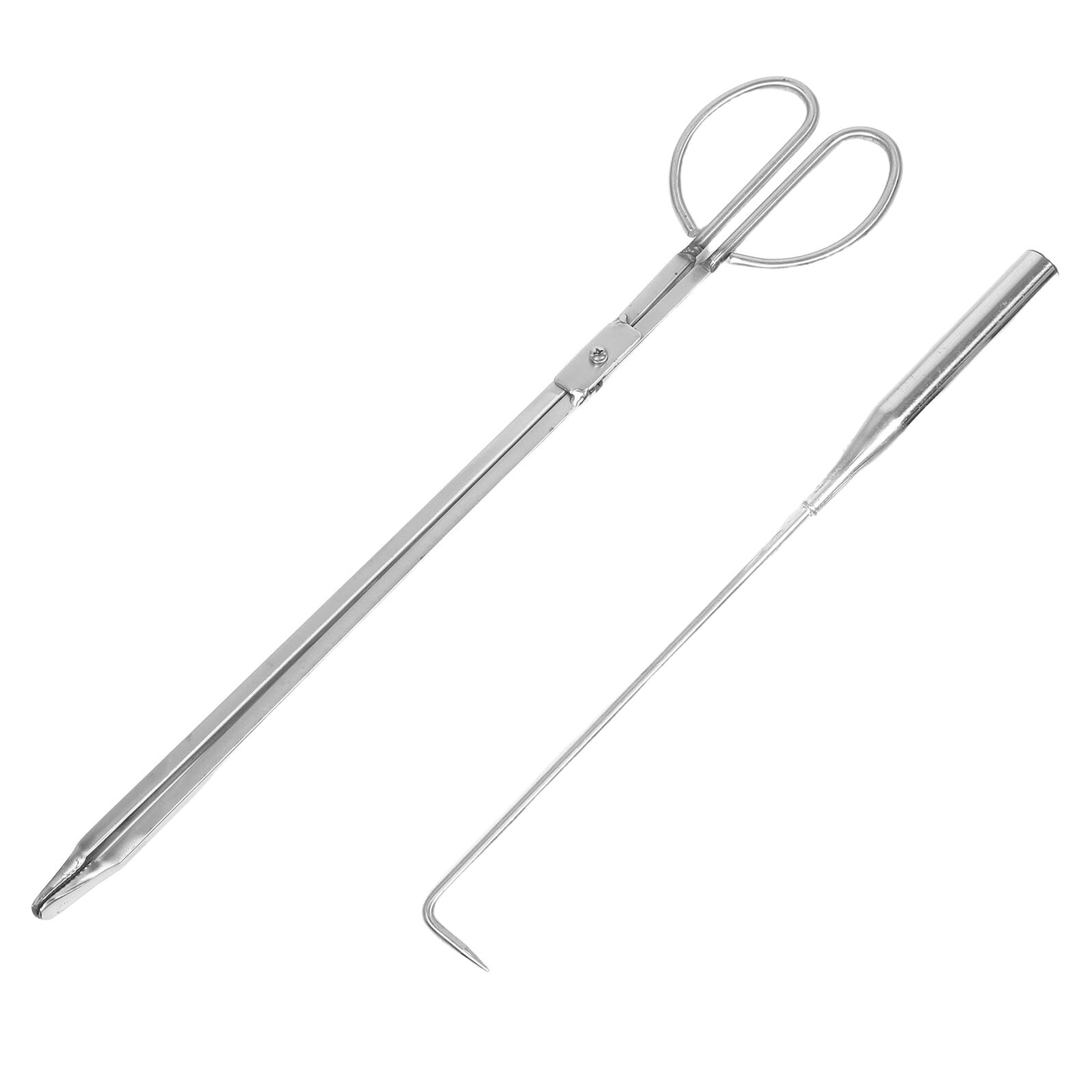 Pince à bûches en acier inoxydable Cabilock : l'élégance durable pour cheminée et brasero chic