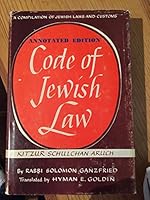 Code of Jewish Law B0000EERFK Book Cover