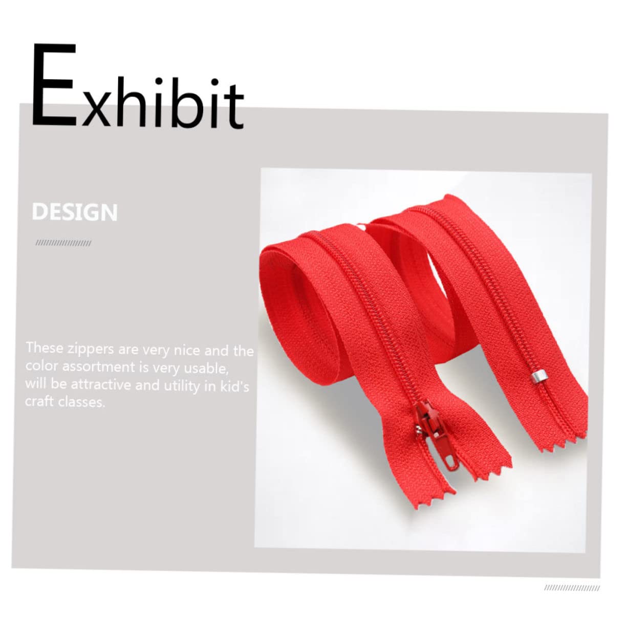 Ciieeo 100pezzi Cerniere Nylon Colorate Per Cucito Facili Da Usare e Resistenti Accessori Pratici Per Progetti Diy
