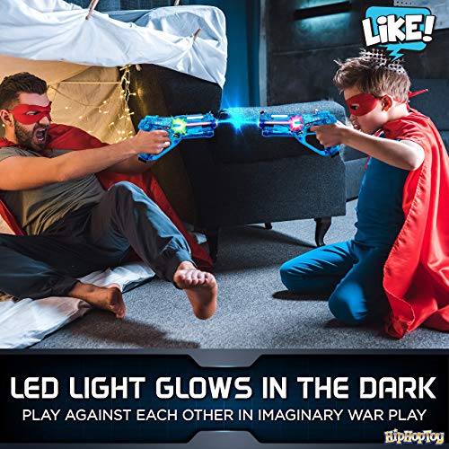 image for Hip Hop Toy Kids Laser Tag Gun Game with Flying Toy Drone Target, Infr