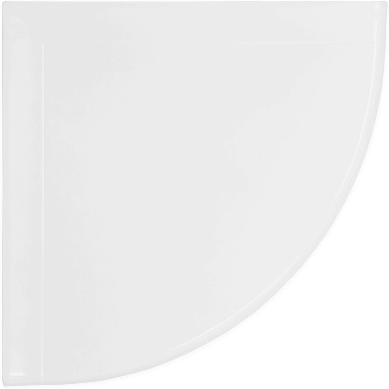 Daltile Bath Accessories White 8 in. x 8 in. Ceramic Wall Mounted