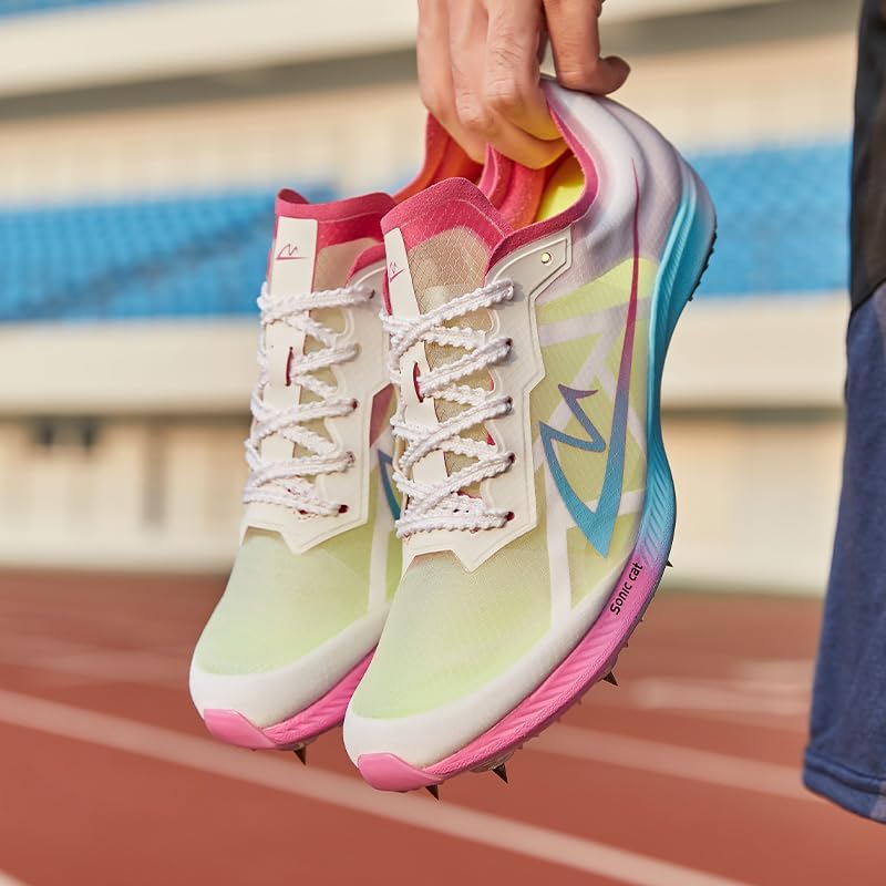 Track and Field Shoes for Men Women Spikes Sneakers Track Race Jumping Track Shoes Professional Running Full-Length Carbon Plate Track Spikes Shoes - Image 2