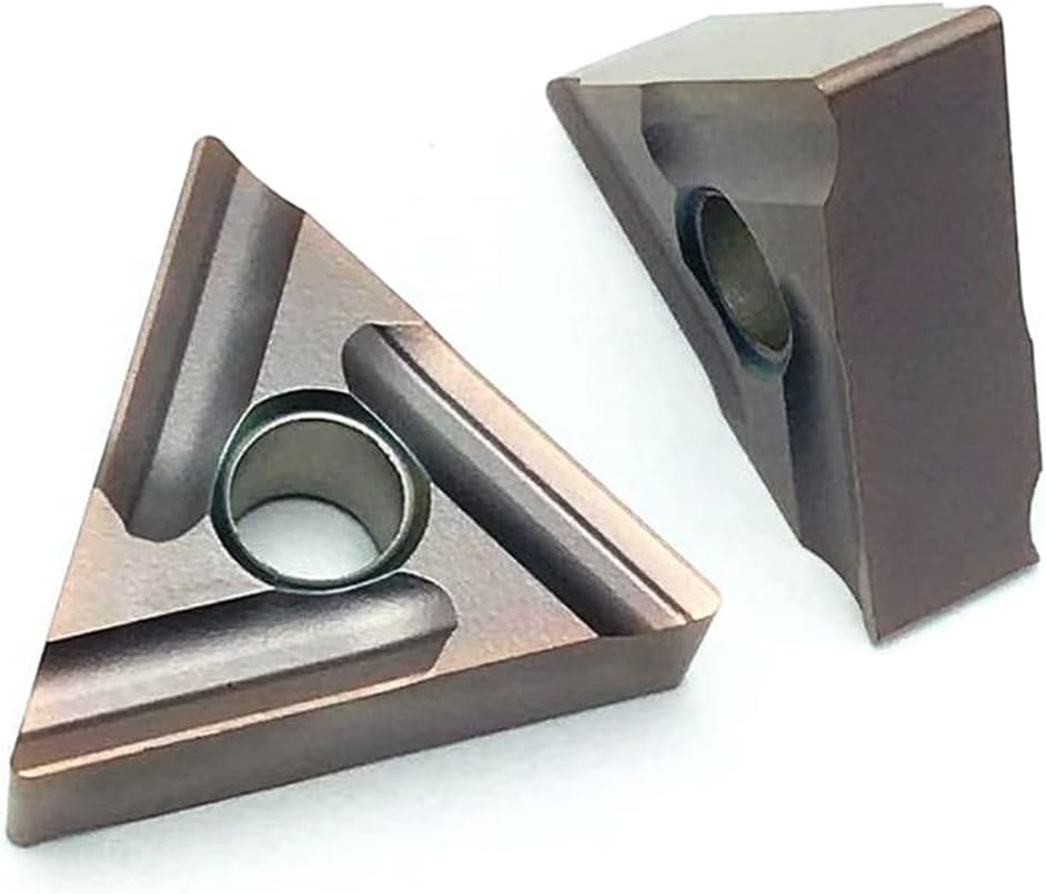 Carbide Tool TNMG160404R VP15TF Cylindrical Turning Tool Carbide Insert Lathe Tool CNC Insert TNMG 160404R Cutting Turning Insert (Color : TNMG160404R VP15TF, Shank Diameter : 10PCS(1BOX))