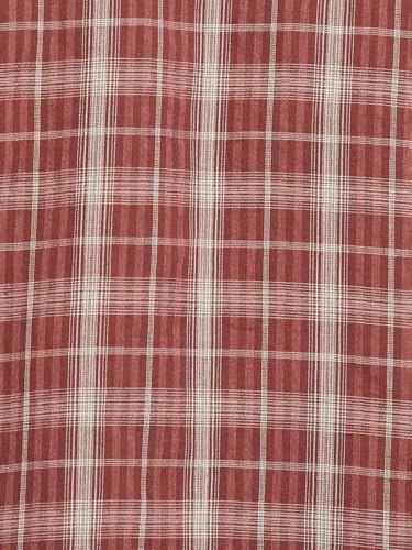 Image of Max URB N Men Half Sleeves Checked Slim Fit Cotton Shirt