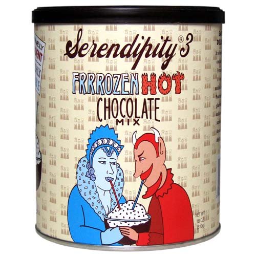 Serendipity 3 Frrrozen Hot Chocolate Mix 18oz Canister