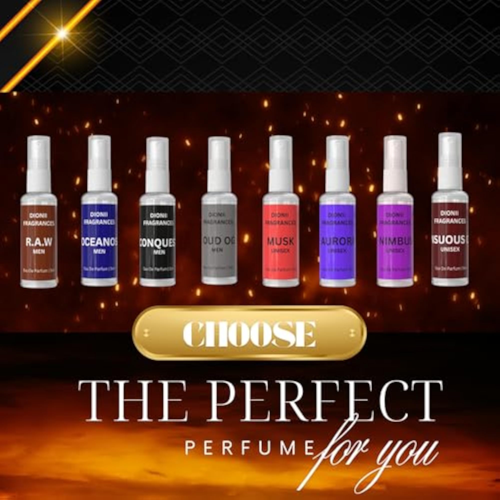Classic Edit Trial Pack for Men & Women, 8 x 5 ML
