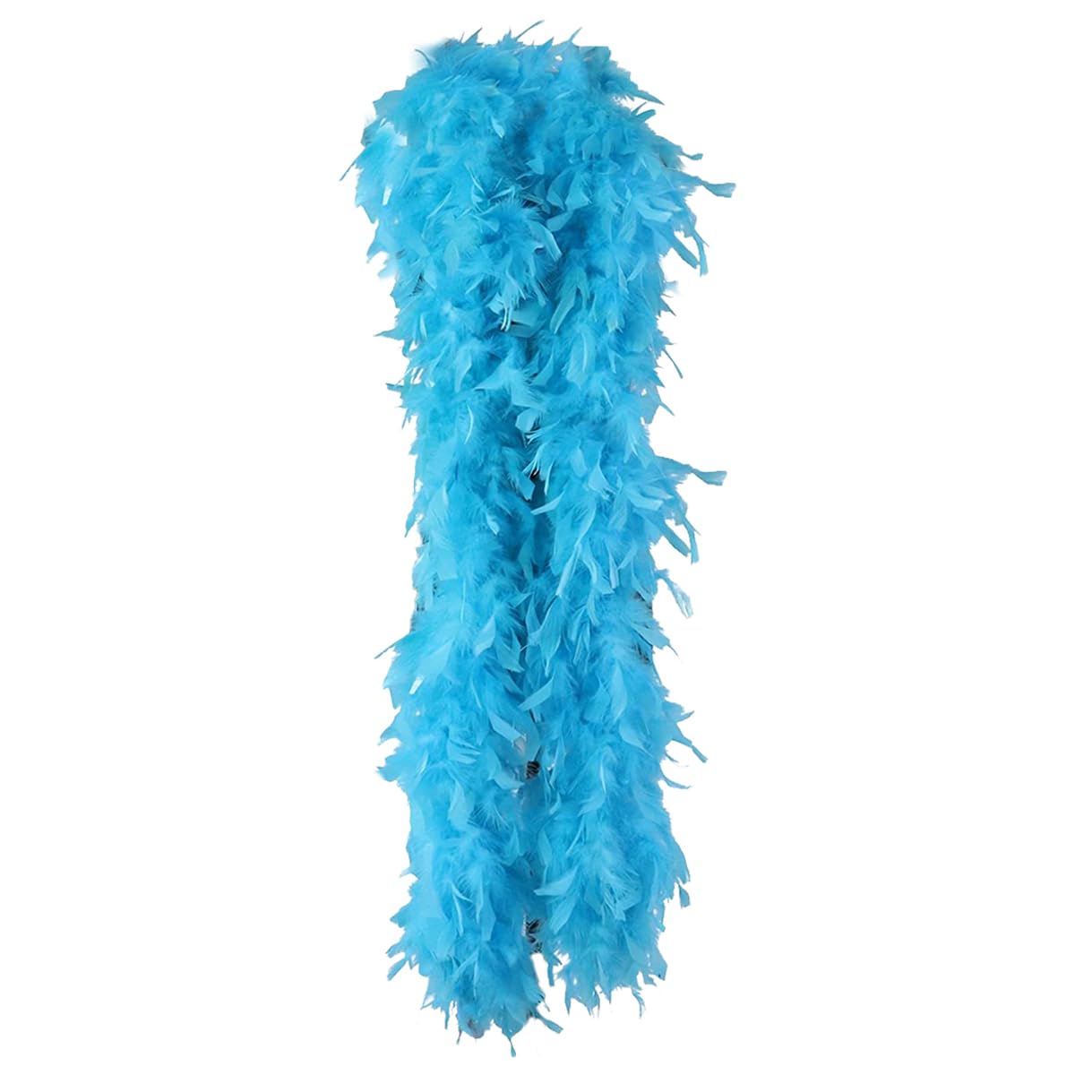 200 cm große Truthahn-Federboas, lange Boas, Kostüm-Dekoration, Federboa-Verzierung für Bastelarbeiten, Hochzeit, Party, Kleidung, Dekoration, 04