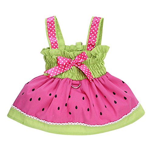 Klippo Juicy Watermelon Dog/Puppy Sundress/Picnic Dress/Summer Dress - Small #TOP1