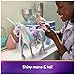 Unicorn Academy, Power of Friendship Glacier, Easter Gifts Idea, Dolls & Unicorn Toys for Girls, Includes Translucent Saddle & Bridle, 11”
