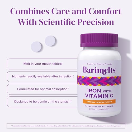image for Barimelts Iron with Vitamin C, 90 Fast-Dissolving Tablets (1-Month Sup