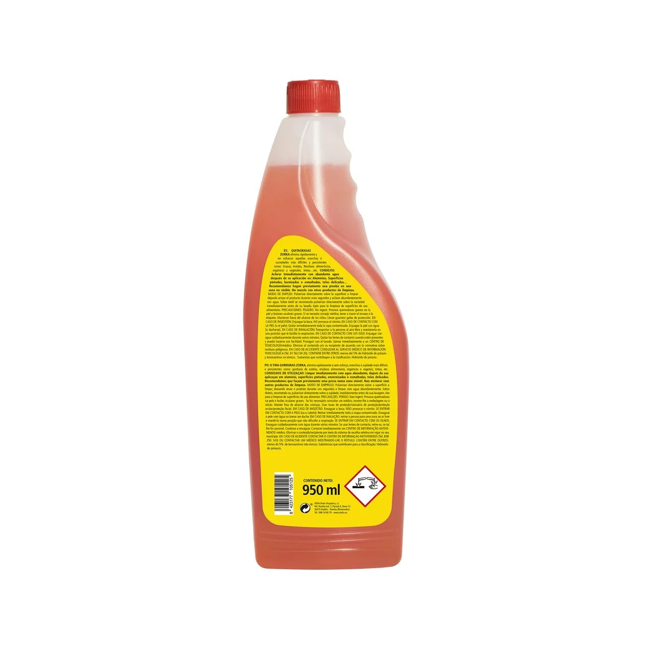 Nachfüllpack Fettlöser, schnelle und einfache Reinigung 950 ml, 4er-Pack